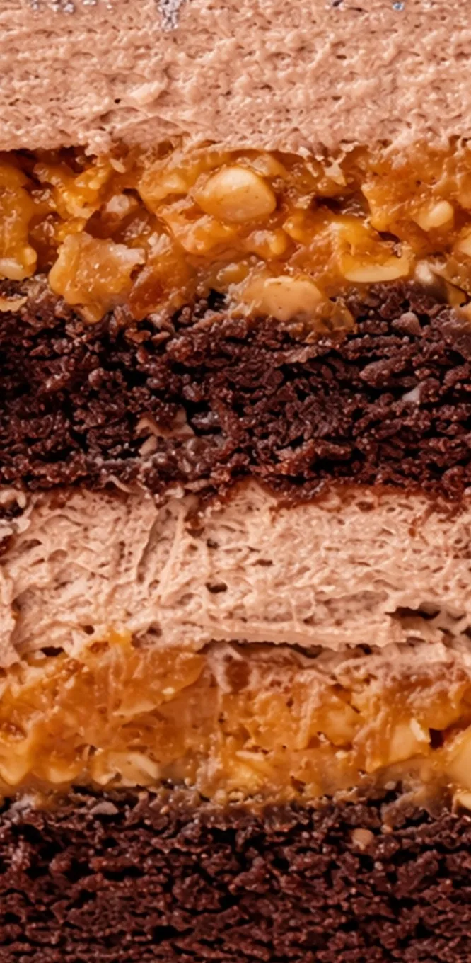 Mousse de Ciocolată cu lapte și nuci